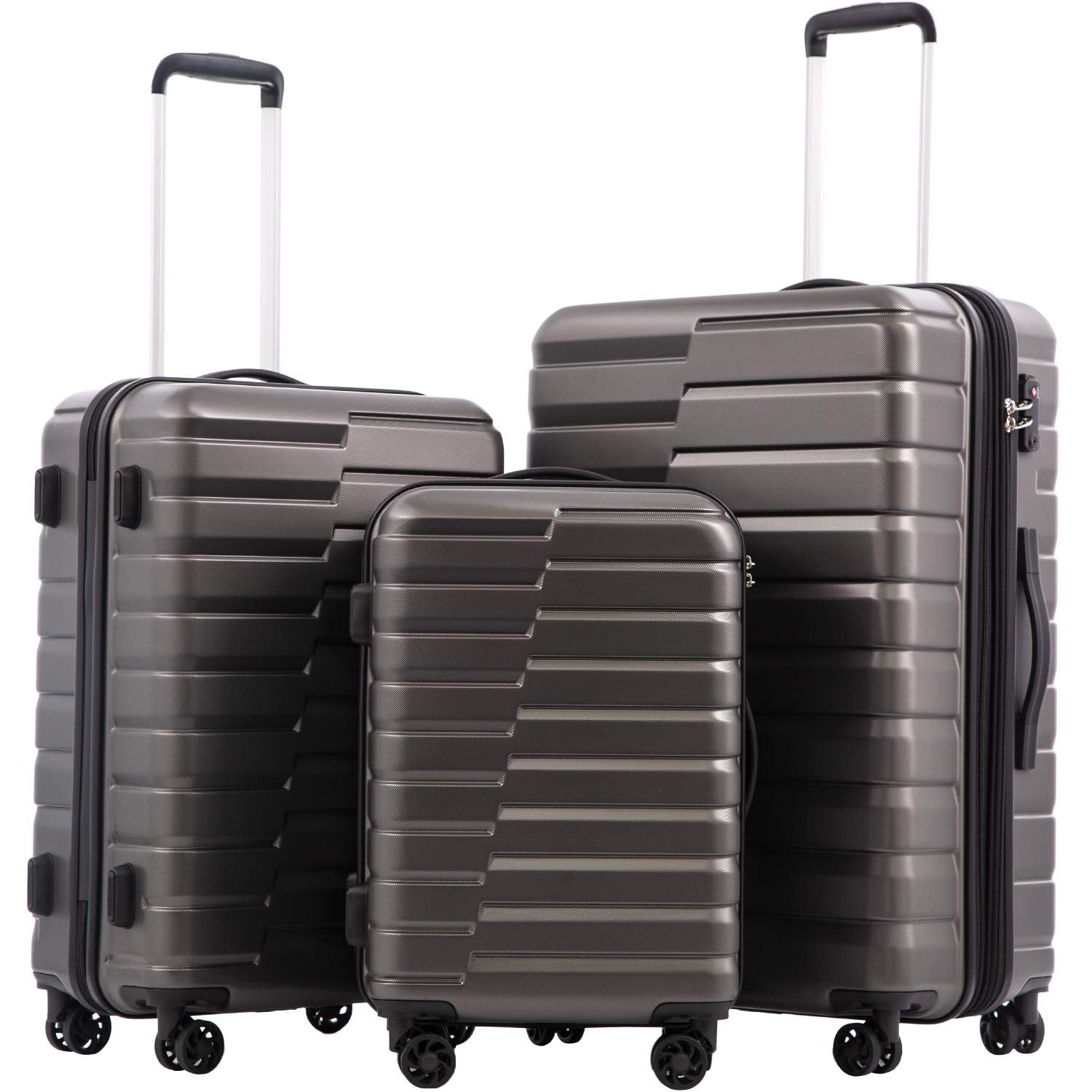 COOLIFE 3 Piece Luggage Set