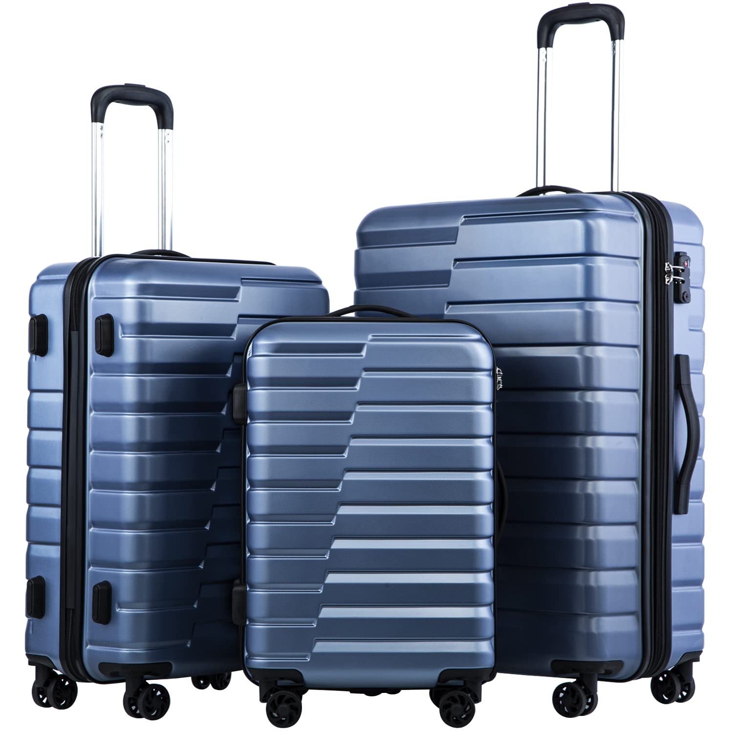 COOLIFE 3 Piece Luggage Set