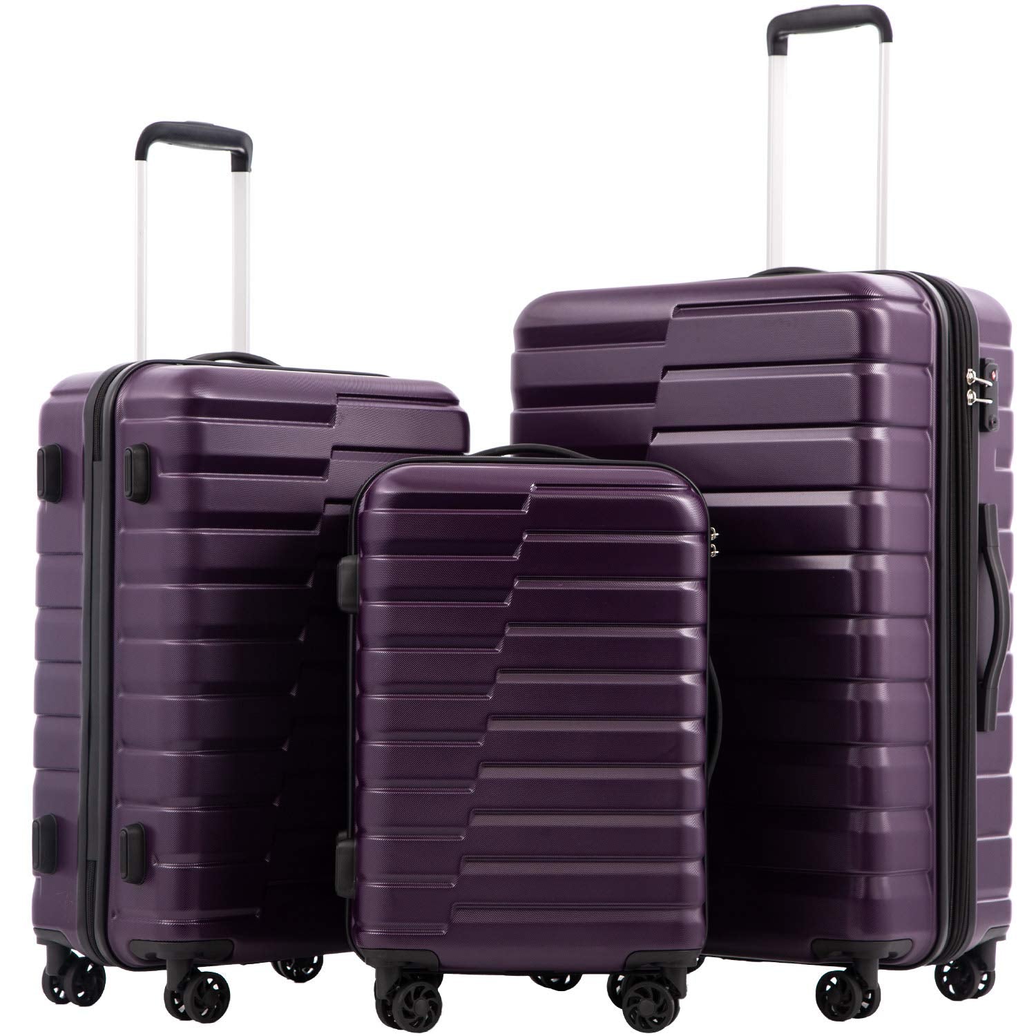 COOLIFE 3 Piece Luggage Set