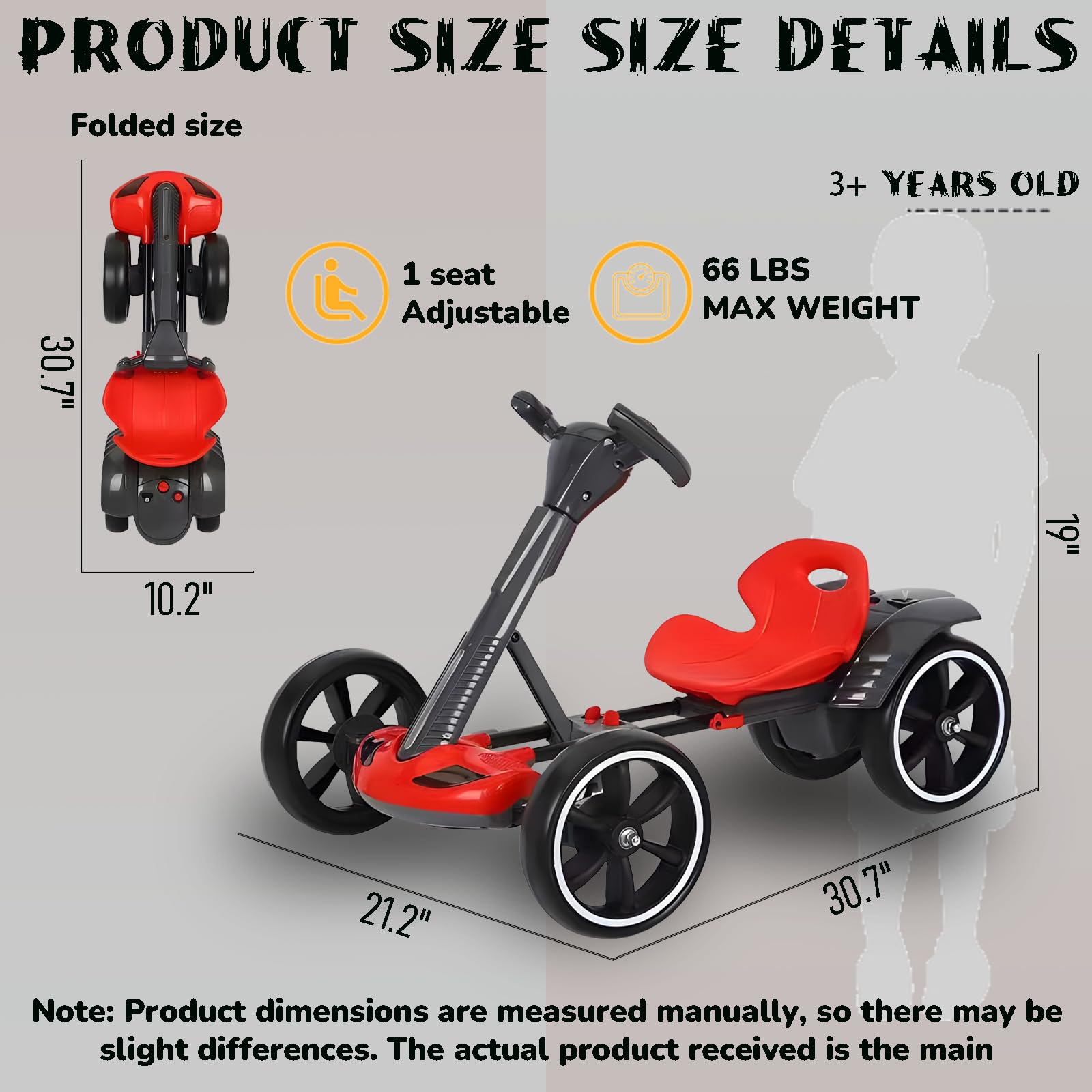 6V Foldable Electric Go Kart for Kids