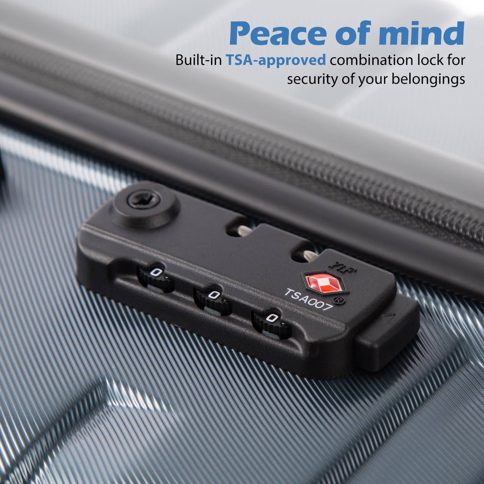 COOLIFE 3 Piece Luggage Set