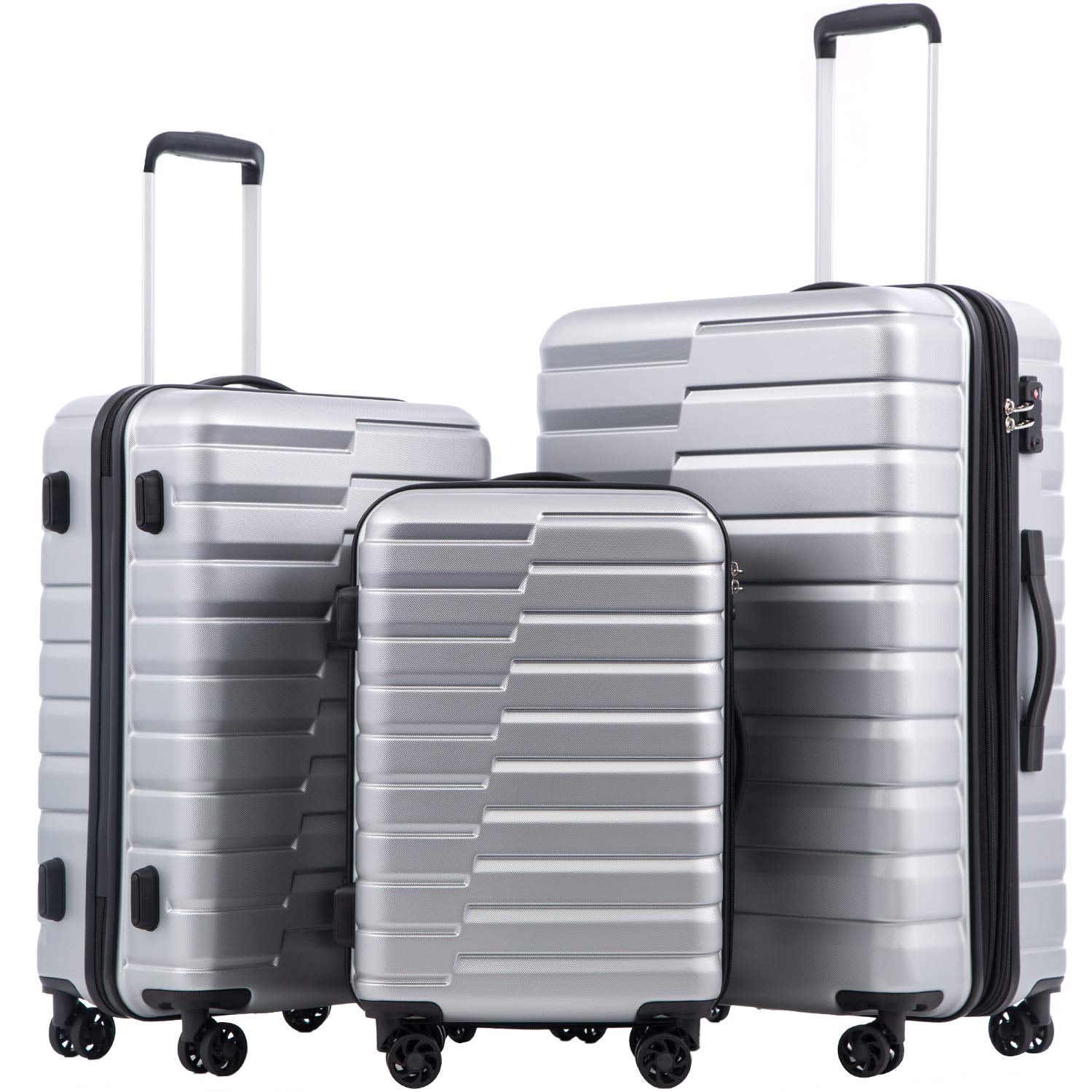 COOLIFE 3 Piece Luggage Set