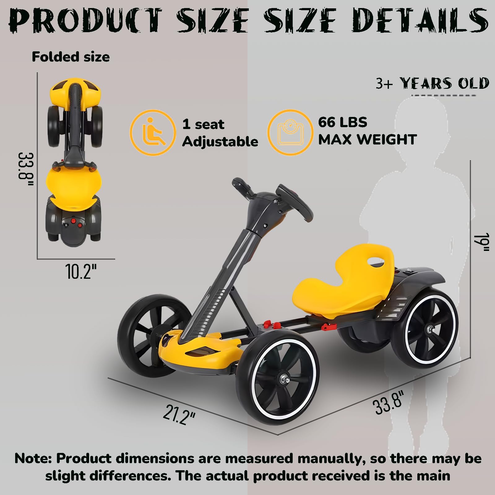 6V Foldable Electric Go Kart for Kids