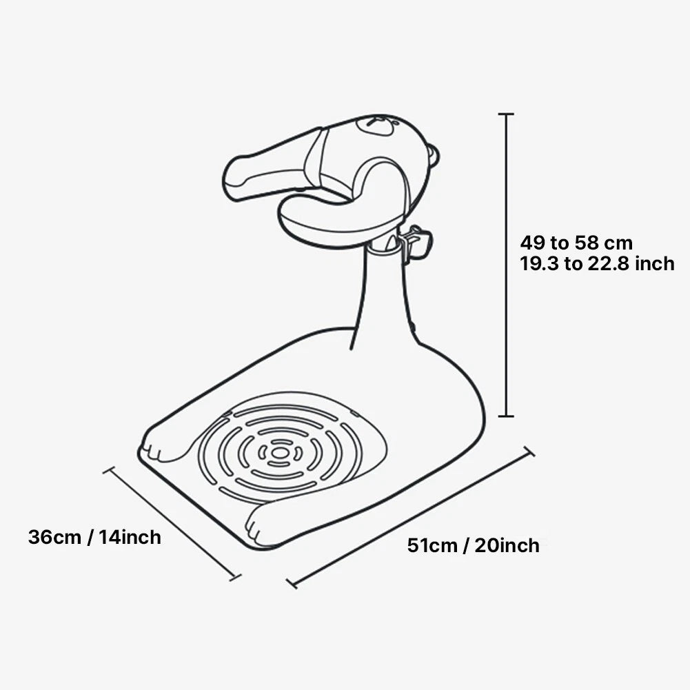 "Hug Bear" Baby Easy Bath Bath Shower Helper