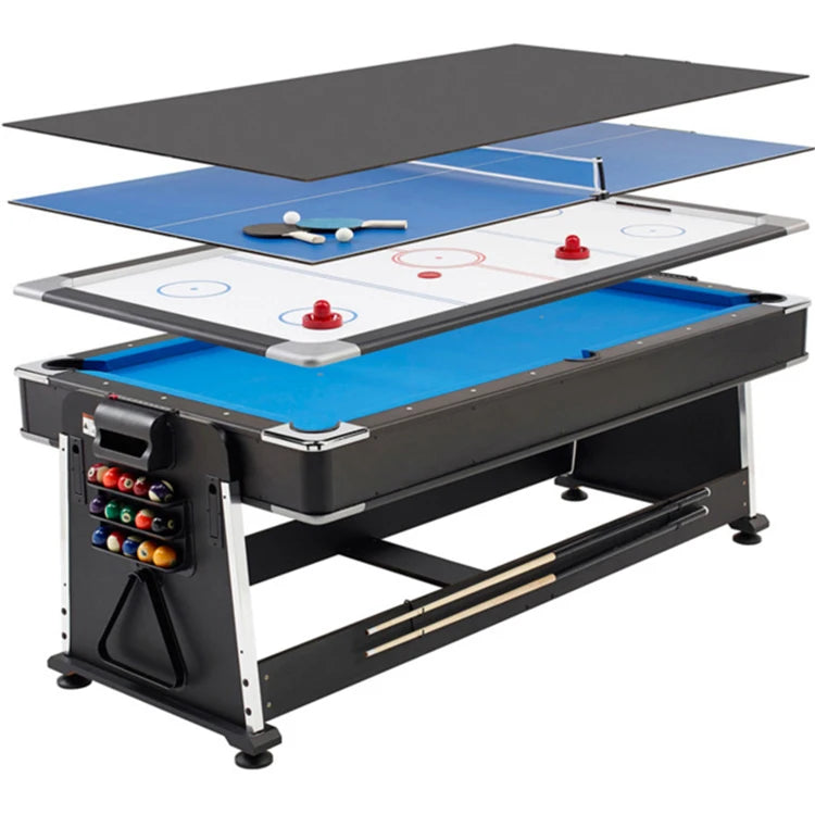 Best Price Pool Table,Hot Selling with High Repurchase Rate 4 in 1 Game Table for Sale, Manufacture in China