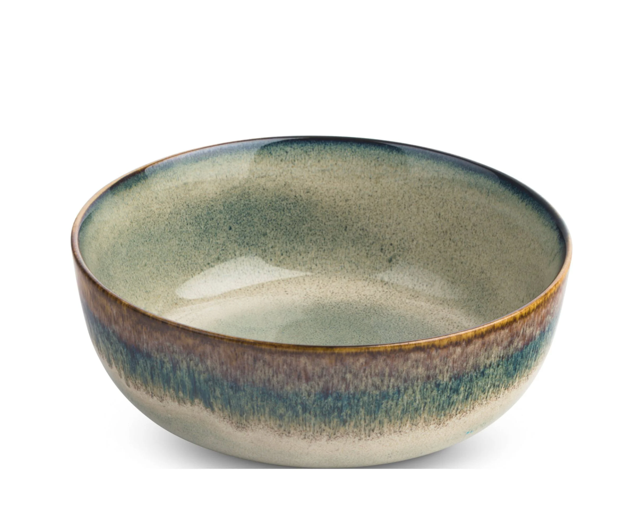 6 pcs Yellowstone Ceramic Round Bowl, Kayce Collection