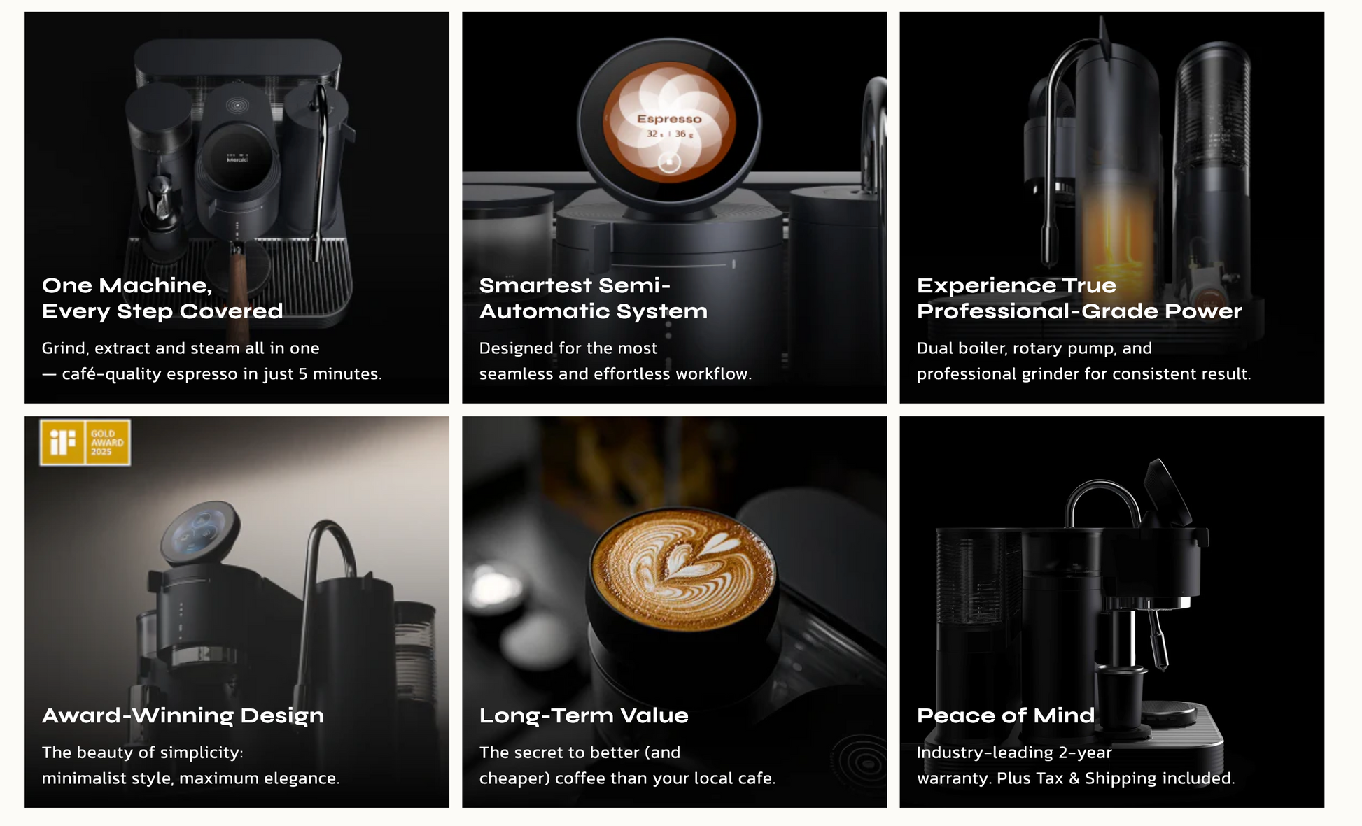Luxury Home Espresso & Coffee Machine