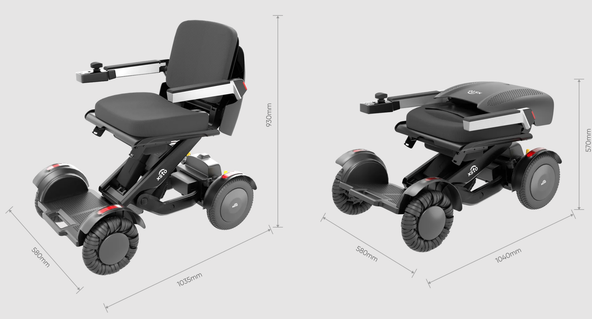 XTS All Terrain Electric Mobilit Robot Chair