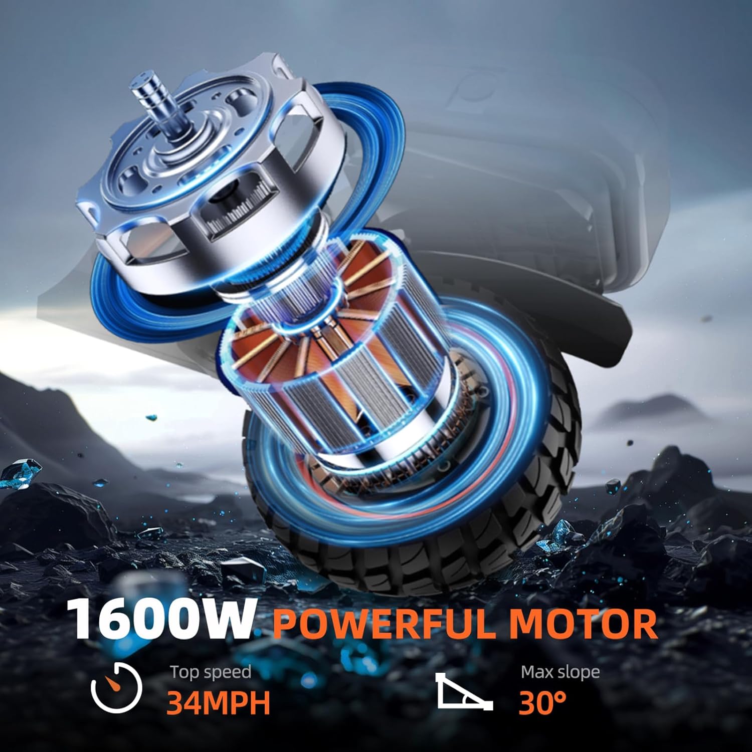 Electric Scooter for Adults 5600W Dual Motors