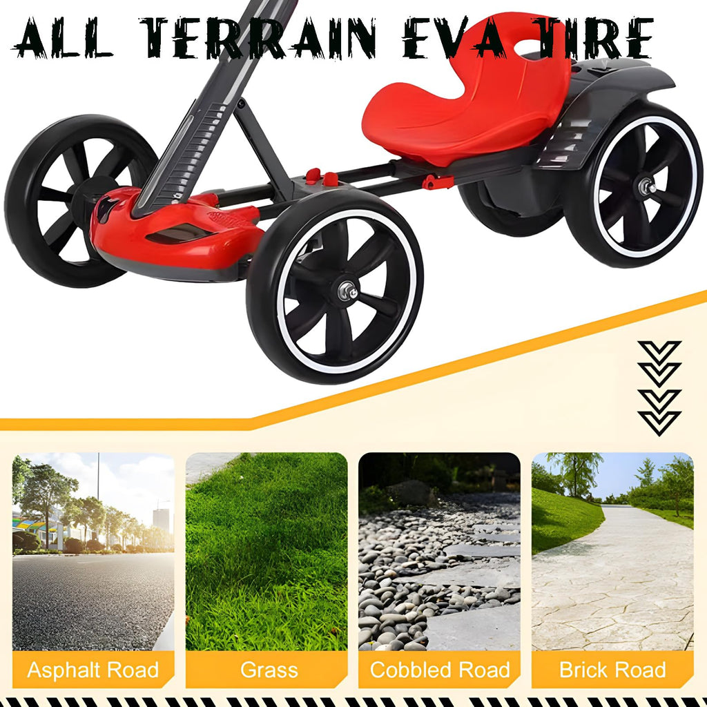 6V Foldable Electric Go Kart for Kids