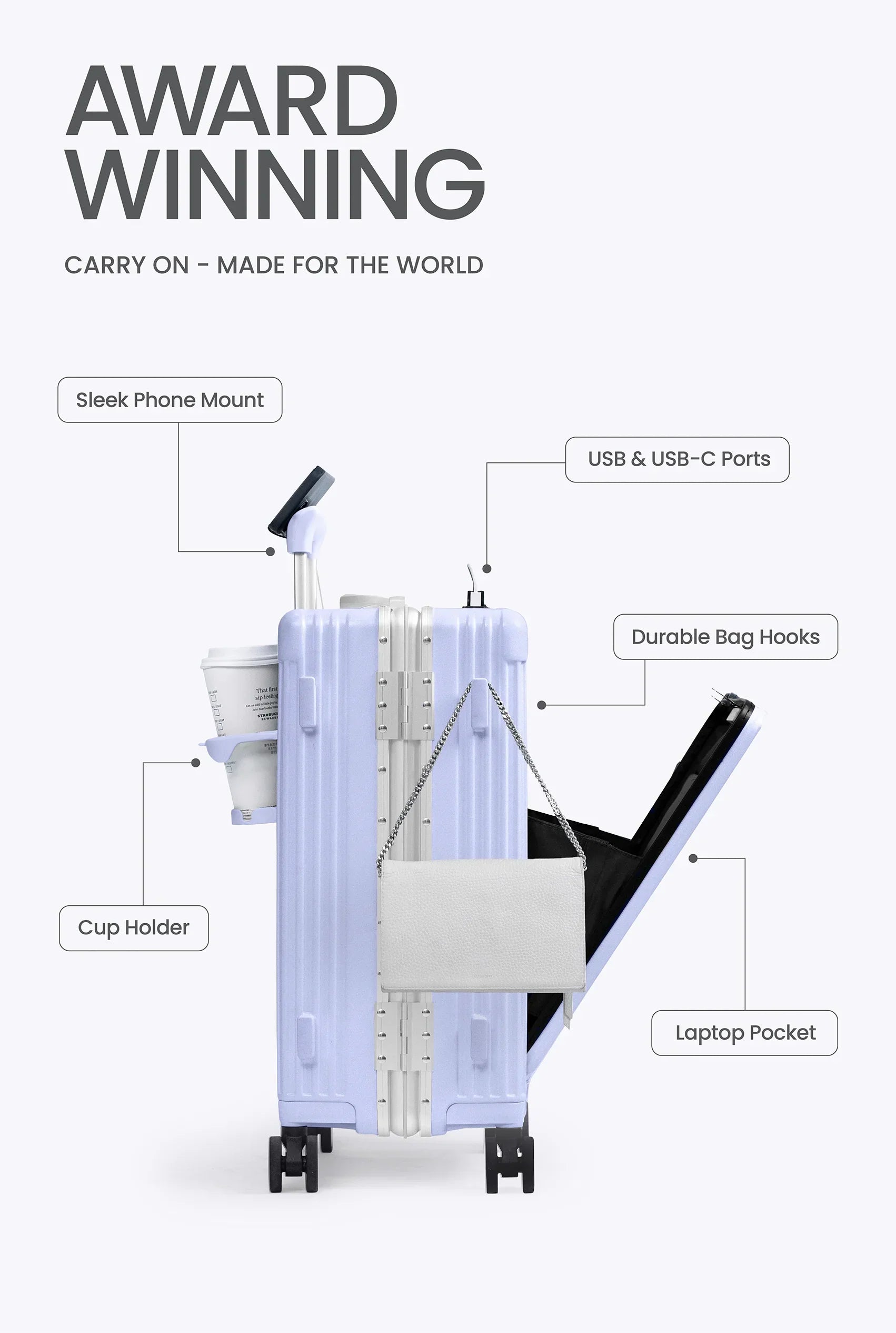 Carry-On: All-in-One - White