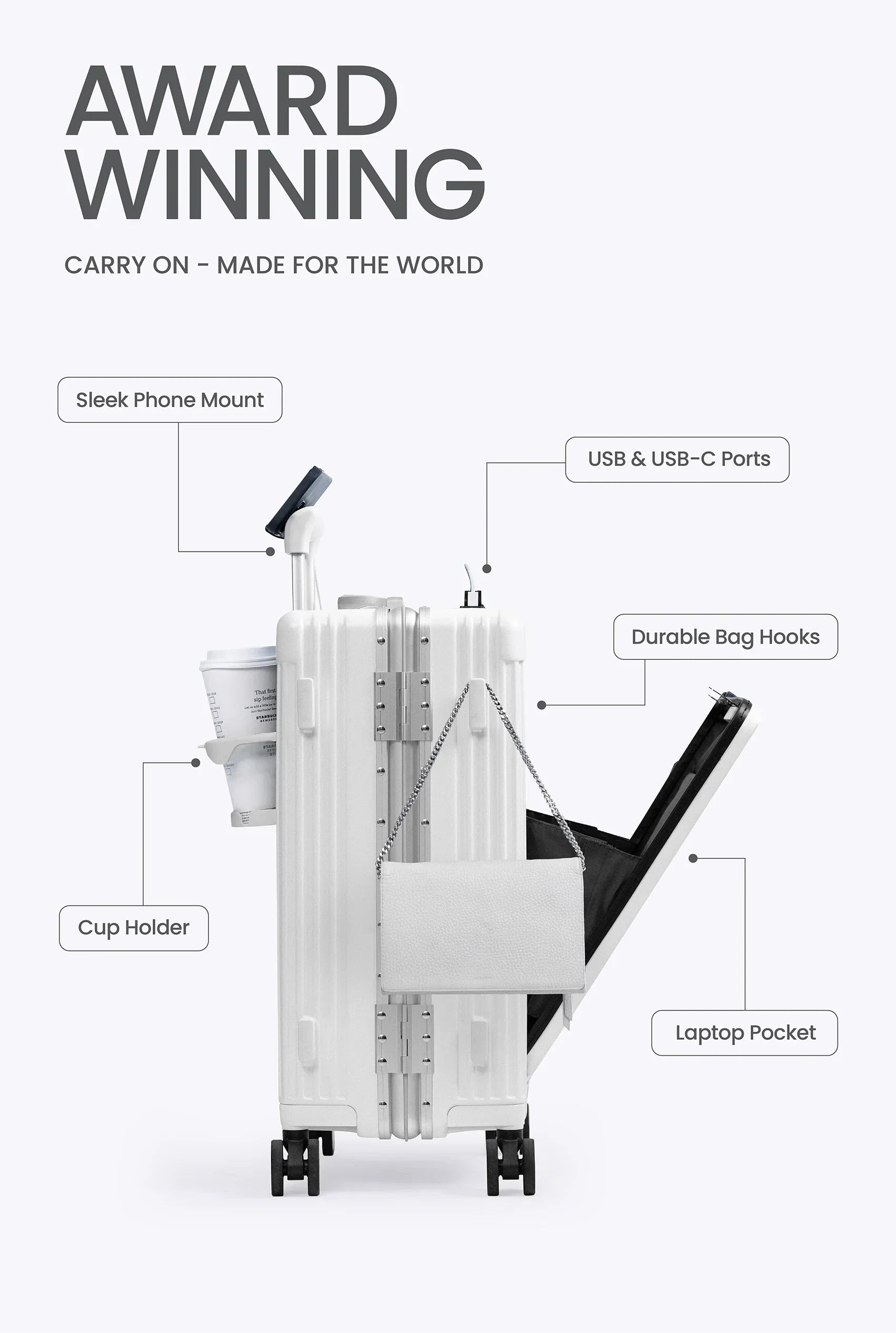 Carry-On: All-in-One - White