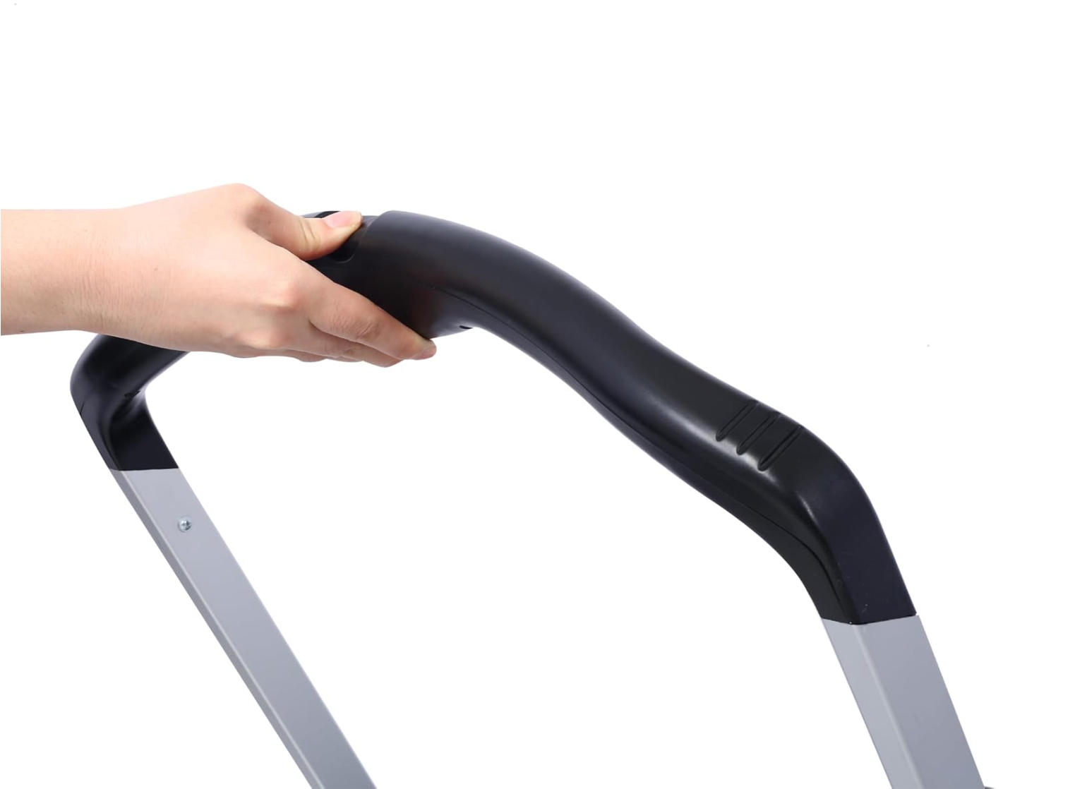Folding Heavy-Duty Utility Shopping Cart with 360° Swivel Wheels