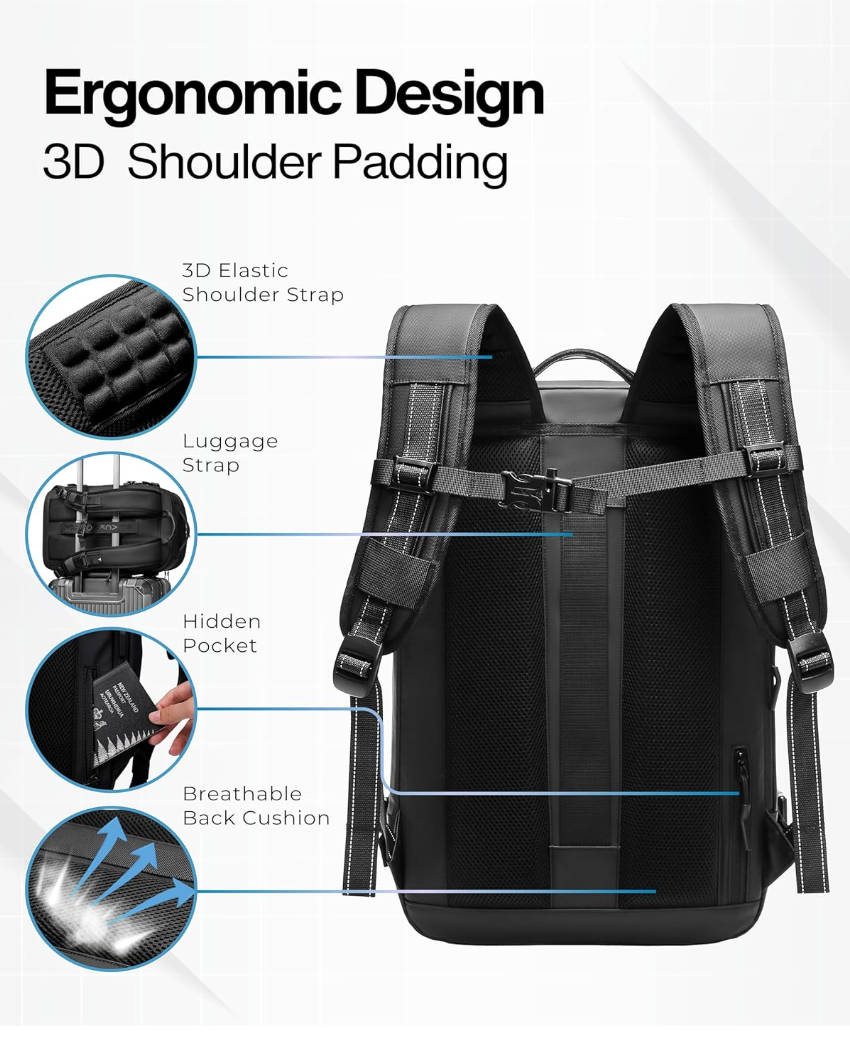 Smart Air Vacuum Travel Backpack