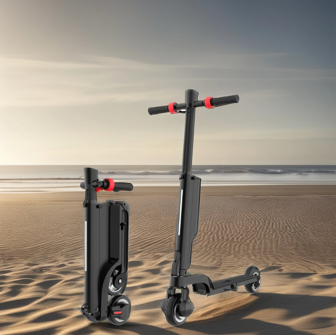 Foldable Mini Electric Scooter With Backpack